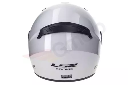 LS2 FF352 SINGLE WHITE XXS motociklistička kaciga koja pokriva cijelo lice-7