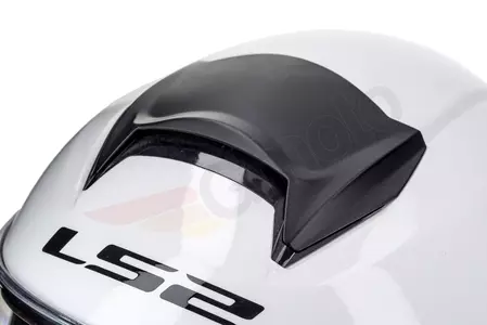 LS2 FF397 VECTOR SOLID WHITE XXS casco moto integrale-10