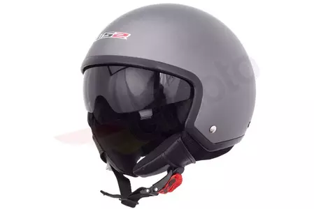 LS2 OF561.1 WAVE nuevo casco de moto abierto MATT TITANIUM XS-1
