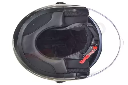 LS2 OF569.2 TRACK MATT BLACK XS capacete aberto para motociclistas-12