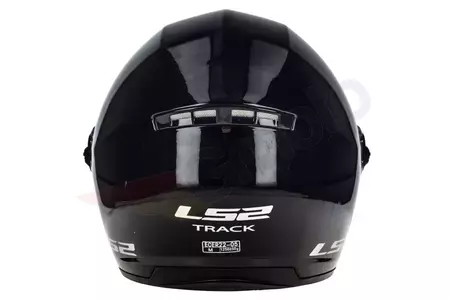 LS2 moto casco abierto OF569.2 TRACK GLOSS NEGRO XS-6
