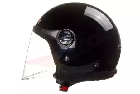 LS2 OF575 WUBY JUNIOR BLACK S casco de moto infantil abierto-1