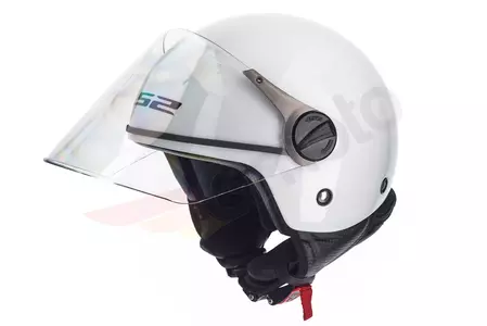 LS2 OF575 WUBY JUNIOR WHITE S casco de moto infantil abierto-1