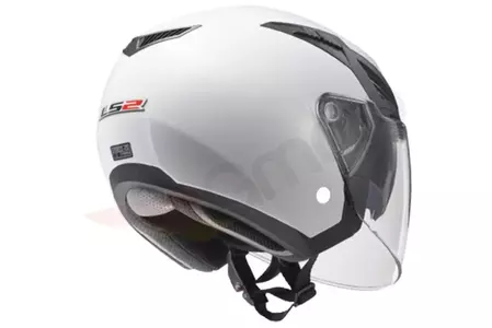 Kask otwarty LS2 OF586 BISHOP SOLID WHITE XS-2