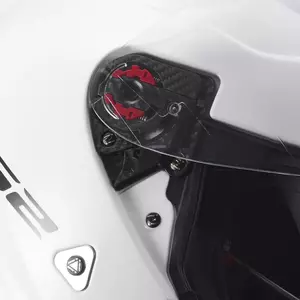 LS2 OF521 INFINITY SOLID WHITE L casco abierto para moto-5