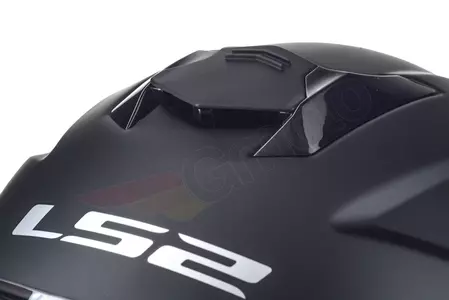 LS2 OF521 INFINITY SOLID MATT BLACK XS open face Motorradhelm-7