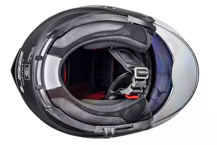 LS2 OF521 INFINITY SOLID MATT BLACK L casco de moto open face-9