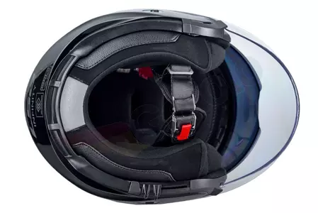 LS2 OF521 INFINITY SOLID BLACK S casque moto ouvert-9