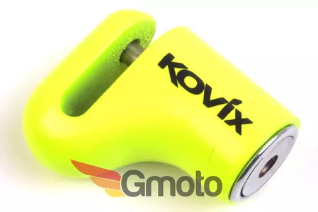 Bügelschloss mit Alarm KOVIX D1 gelb-2