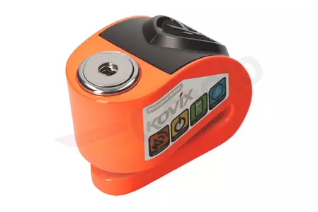 Bügelschloss mit Alarm KOVIX KD6 orange-5