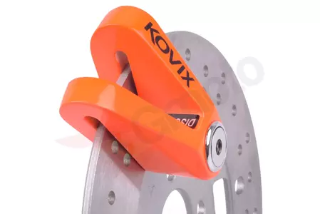 KOVIX KV1 заключване на спирачния диск оранжево-1
