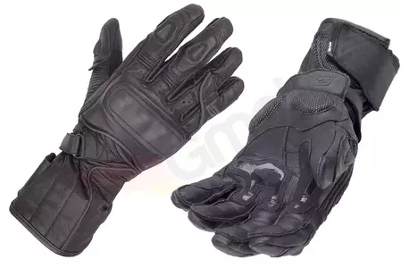 Γάντια μοτοσικλέτας Shima GT-1 μαύρο S-3