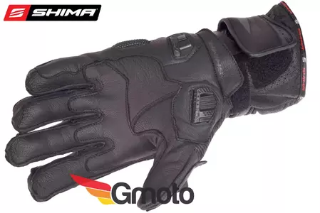 Mottorrad Handschuhe Herren Shima RS-1 schwarz M-4