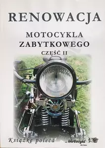 Libro Renovación de una moto de época parte II Rafał Dmowski-1