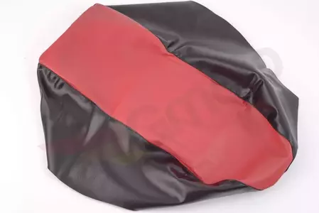 Navlaka za sjedalo crna i crvena WSK M06 B1 125-2