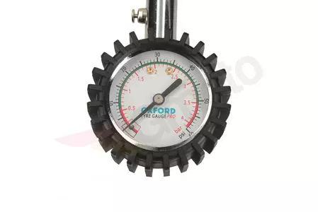Oxford Luftdruckprüfer Reifendruck Manometer Reifen Luftdruckmesser Reifendruckmesser Messgerät Motorrad 0-60 PSI-2