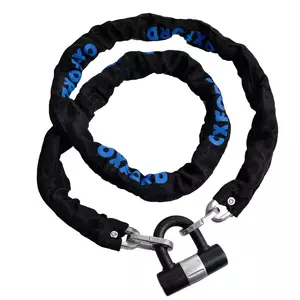 Łańcuch zabezpieczający Oxford HD Chain Lock czarny 2,0m-1