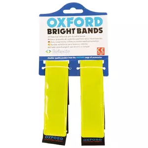 Benzi reflectorizante pentru jacheta Oxford Bright Bands galben fluo - OF107