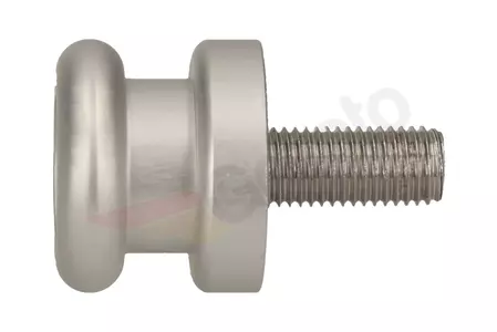 Oxford M10 (spoelen 1,25) zilverkleurige inschroefbare wishbone rollers (sliders)-3