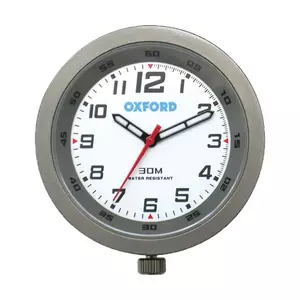 Zegarek analogowy na kierownicę Oxford tytanowy - OX561