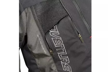 Buse Adventure jachetă de motocicletă negru-gri 60-5