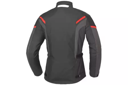 Jachetă pentru motociclete Buse Lago Pro negru/roșu 3XL-4