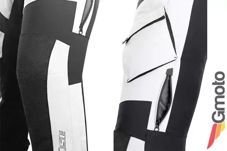 Дамски панталон за мотор Buse Open Road Evo black and white 38-5