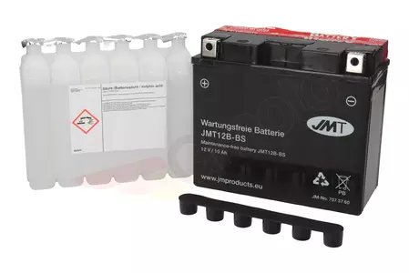 Akumulator bezobsługowy 12V 10Ah JMT YT12B-BS (WP12B-4)