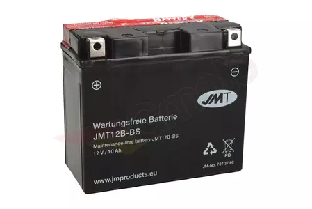 Μπαταρία 12V 10Ah JMT YT12B-BS (WP12B-4)-2