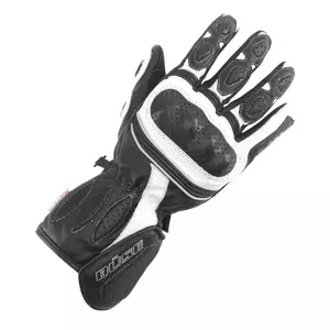 Dámske rukavice na motorku Buse Pit Lane čierno-biele 05-1
