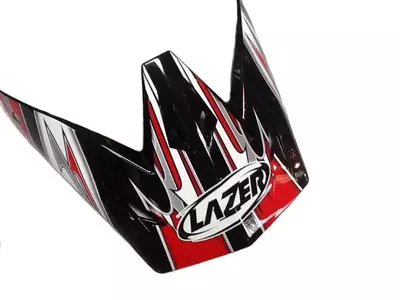 Lazer MX6 LTD hledí přilby chrom červeno-šedé