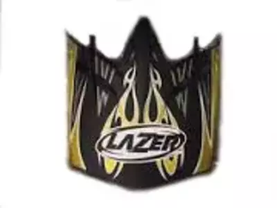 Lazer MX7 HotRod hledí přilby černé zlaté matné