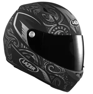 Lazer Kestrel Inca motociklistička kaciga za cijelo lice crna i siva MS-1