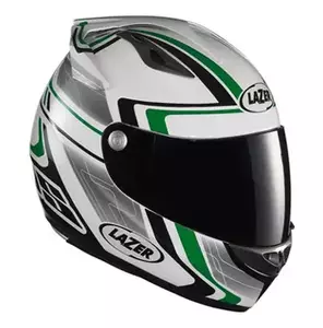 Lazer Osprey Genius capacete de motociclista branco verde L-1