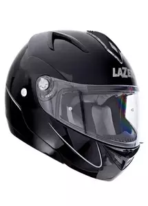 Lazer Paname (No ISV) Z-Line Lumino negro metal XS moto mandíbula casco - PANAME.ZLUM.BLAMETAL XS