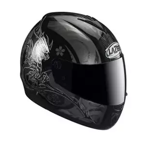 Lazer Vertigo Aikido motocyклетна каска черна сива XL - VERTIGO.AIKI.BGRE XL