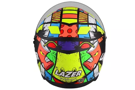Lazer Bayamo Dynamite motociklistička kaciga za cijelo lice Black/Multi Matte 2XL-4