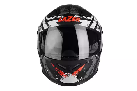 Lazer Bayamo Splash motociklistička kaciga za cijelo lice crno/bijela/crvena/zelena mat 2XL-3