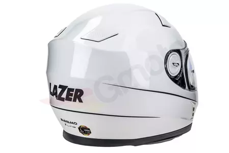 Lazer Bayamo Z-Line integreret motorcykelhjelm hvid L-7