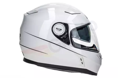 Lazer Bayamo Z-Line integralus motociklininko šalmas baltas M-4