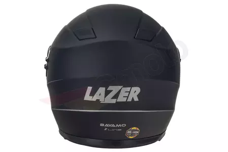 Lazer Bayamo Z-Line integralus motociklininko šalmas matinės juodos spalvos XL-8