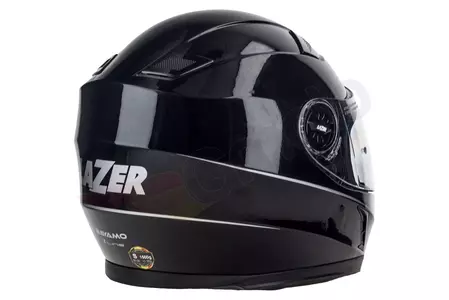 Lazer Bayamo Z-Line integral motorcykelhjälm svart metall 2XL-7