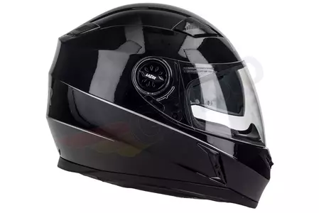 Lazer Bayamo Z-Line integralus motociklininko šalmas juodas metalas L-4