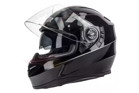 Lazer Bayamo Bayamo Z-Line cască de motocicletă integrală negru metal M-1