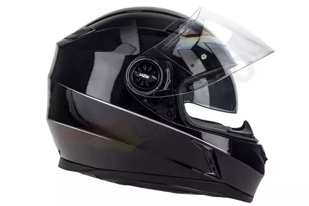 Lazer Bayamo Z-Line integrālā motociklu ķivere melna metāla XL-5