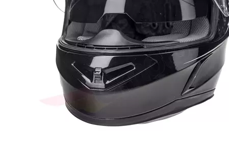 Lazer Bayamo Z-Line motociklistička kaciga za cijelo lice, crna metalna, XS-10