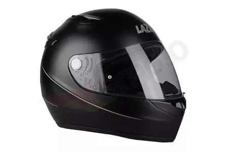"Lazer Kestrel Z-Line Pure Glass" integruotas motociklininko šalmas matinės juodos spalvos ML-1