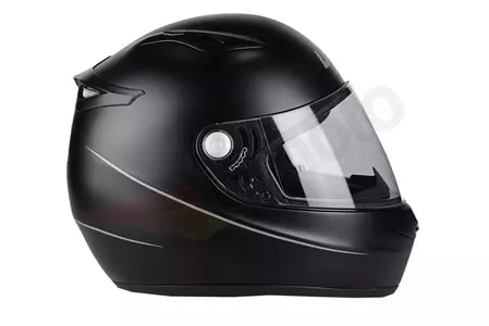 "Lazer Kestrel Z-Line Pure Glass" integruotas motociklininko šalmas matinės juodos spalvos ML-2
