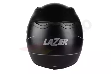 "Lazer Kestrel Z-Line Pure Glass" integruotas motociklininko šalmas matinės juodos spalvos MS-4