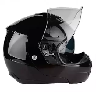 Lazer Lugano Z-Line матово черно L мотоциклетна каска за челюст-2